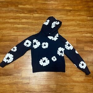 Navy Blue Denim Tears Hoodie